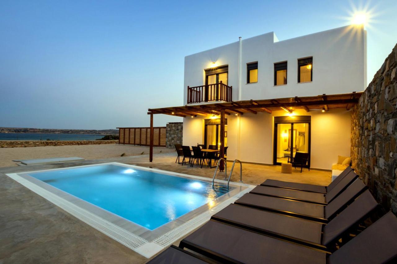 Cato Agro 5, Seafront Villa With Private Pool Afiartis Eksteriør billede