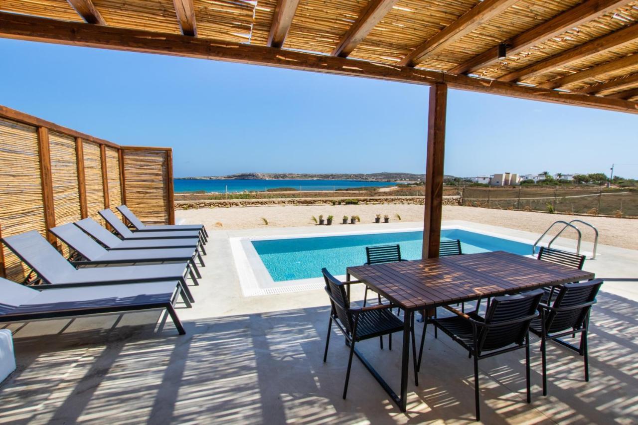 Cato Agro 5, Seafront Villa With Private Pool Afiartis Eksteriør billede